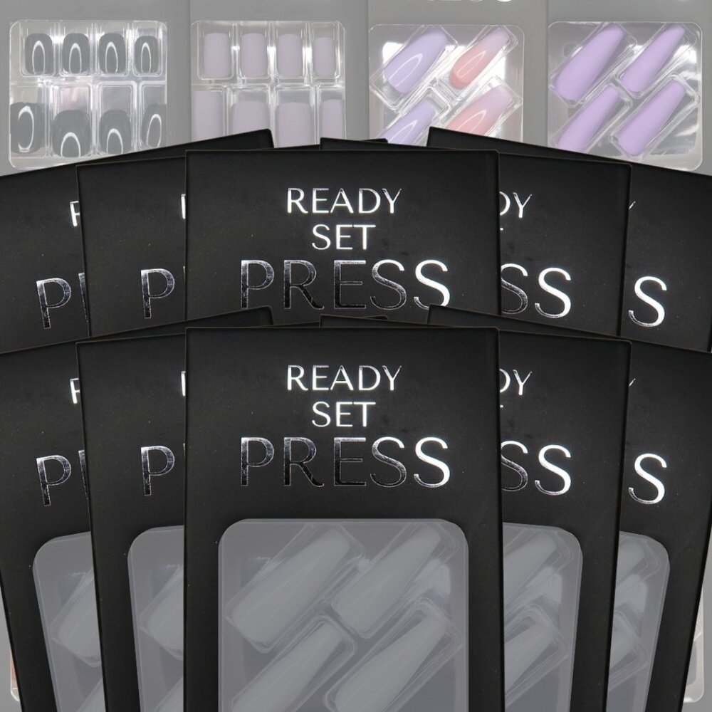 Press On-Nails 10 Sets - Ready Set Press